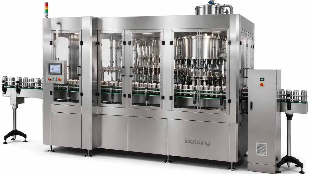 Aluminium Can Filling and Seaming Monobloc Commissioned in West Africa